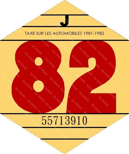 Vignette 1982 voiture ancienne - 1982,
