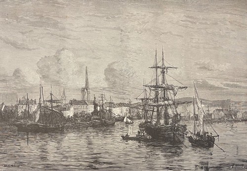 Rouen après robert - rouen, d'après