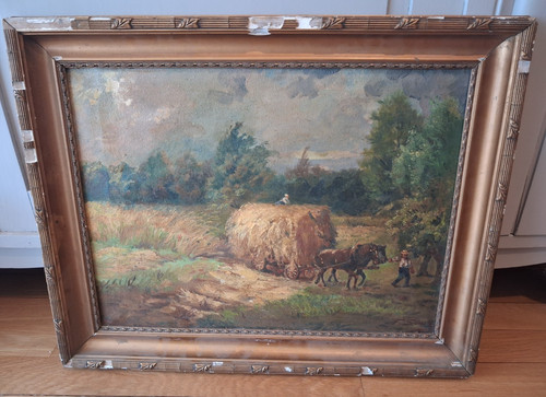 Tableau eme les - tableau, foins