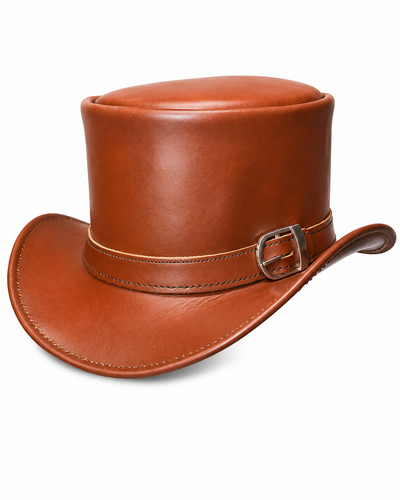 Chapeau haut forme - forme, cuir
