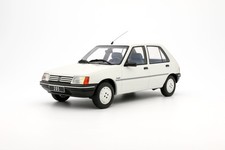 Peugeot 205 Junior 1988 Modèle de Voiture Blanc 1:18 Ottomobile
