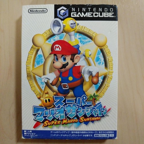 Super mario sunshine gamecube - mario,