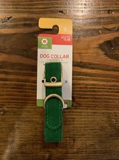NEW Target Green Adjustable Dog Collar Size S