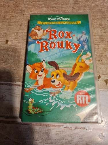 Vhs walt disney rox - vhs,