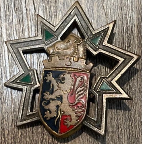 Insigne badge émail rg - badge, 3°