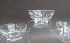 Ancien service 8 coupes à champagne salade de fruits glace en verre vintage 