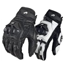 Gants moto cuir - de,