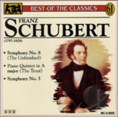 Schubert symphonie 8 - cd,