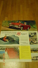 prospectus MG midget
