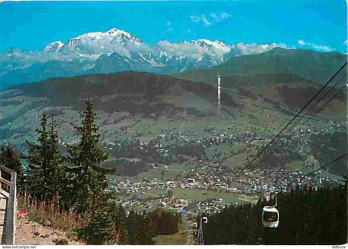 Carte postale mégève - postale,
