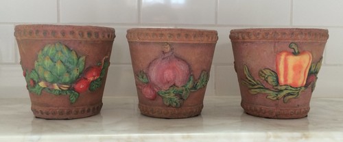 Terra cotta pots artichoke - -,