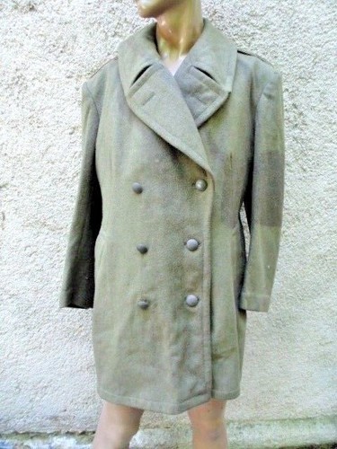 Manteau laine 4 armee - manteau, 3/4