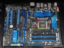 1pcs used asus p8p67 rev - used,