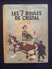 Ancien Album Bd Tintin Les 7