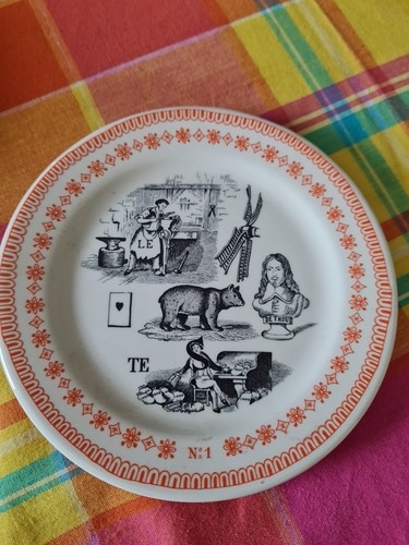 Assiette mignardises gien - mignardises,