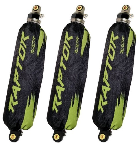 Black yellow shock covers - yellow,