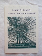 DOCUMENT PHILATELIQUE INAUGURATION DU TUNNEL SOUS LA MANCHE premier jour 1994