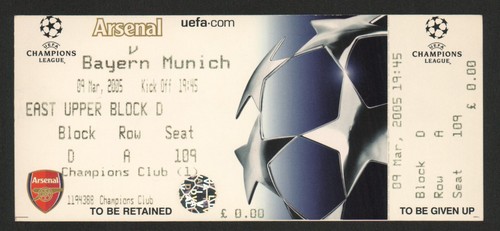 Arsenal bayren munich 2005 - vs,