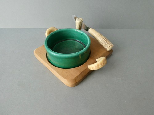 Beurrier céramique avec - en,