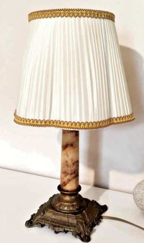 Lampe caruso bronze colonne - caruso,