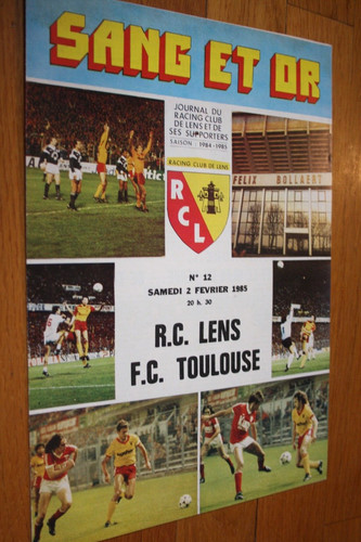 Programme sang - programme,