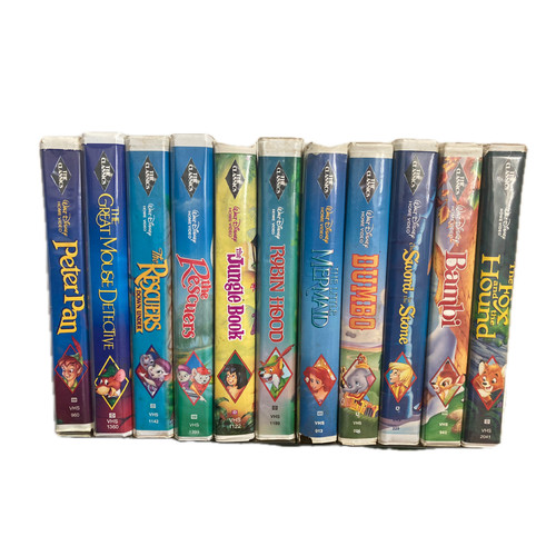 Cassettes vhs walt - vhs,