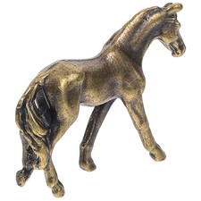  Cheval Metal Statue Décor De