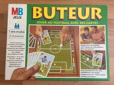 MB JEUX 80’s Vintage Jeu De Société BUTEUR « Jouer Au Football Avec Des Cartes »