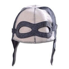 Chapeau de sauna avec broderie