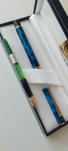 Luxueux stylo plume caran - stylo,