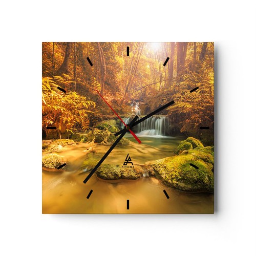 Horloge murale verre - murale, en