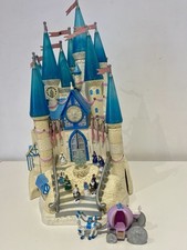 Château  Cendrillon, Polly Pocket Trendmasters 1996 + Personnages Et Calèche