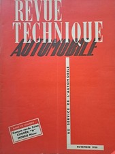 CITROEN H MORRIS MINOR FORD VEDETTE REVUE TECHNIQUE AUTOMOBILE TUBE NOV 1950