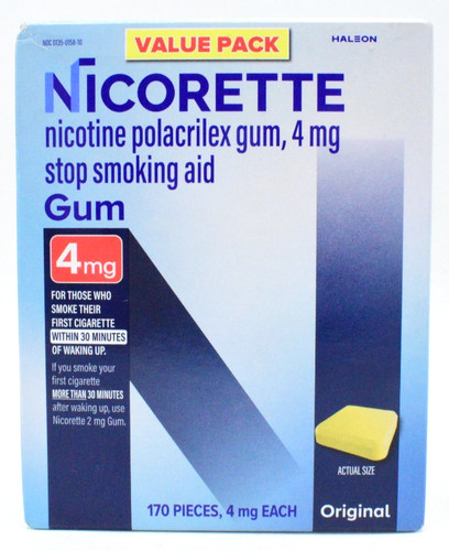 Nicorette gum original - original, flavor