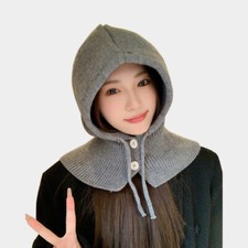 Capuche femme tricoté - capuche,