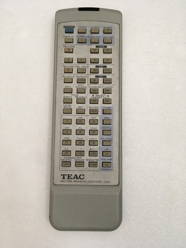 Telecommande teac 752 - telecommande, rc-752