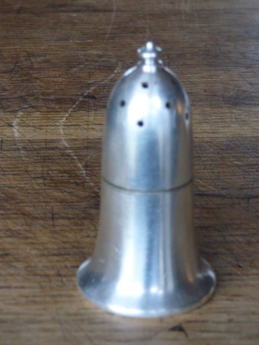 Poivrier métal argenté - poivrier,