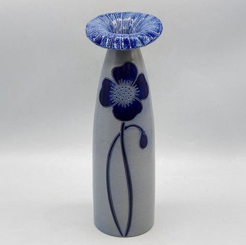 Vase grès incisé - vase, en