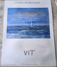 AFFICHE ANTOINE VIT PEINTRE