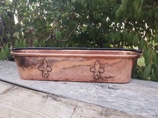 Grande jardinière en cuivre