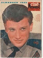 Almanach Cinémonde 1965 J Hallyday, Ava Gardner   21/3011