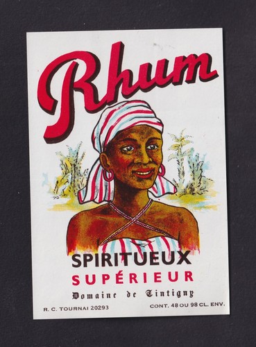 Ancienne étiquette alcool - ,