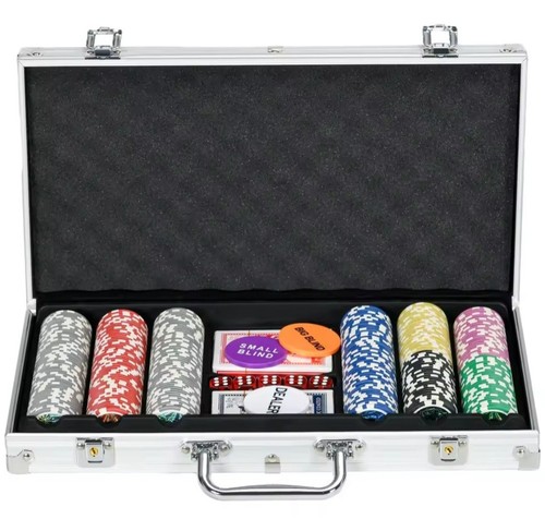 Malette poker 300 jetons jeu - 300,