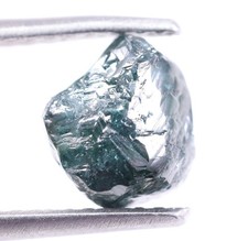 Diamant brut bleu naturel de