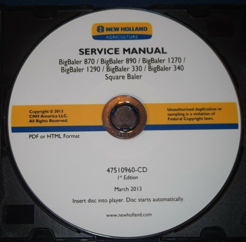 New holland 870 - 890, 1290
