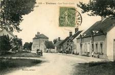 Carte TRAINOU Les Trois Croix