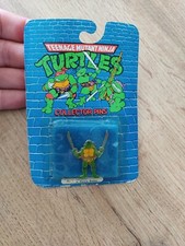 Rare !!! pins / tortues ninja / Leonardo/ Mirage Studios / Blister / 1989