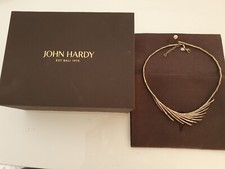 John Hardy Bamboo Fan Necklace