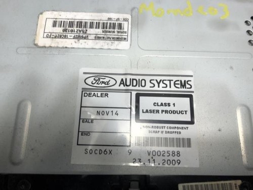 Autoradio origine ford - autoradio,
