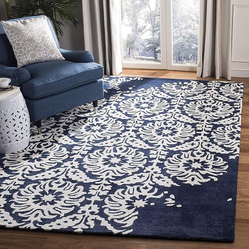 Tapis touffeté moderne épais